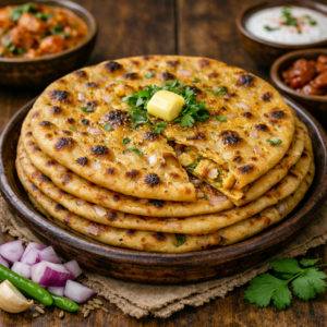Onion Missi Roti